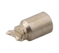 Twists Shaft and Half Mois Pin Replacement Set for Daiwa PR100 PR100L Water Drop Wheel, composants métalliques conçus pour la réparation de moulinet (broche demi-lune)