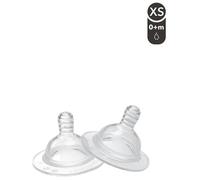 Twistshake 2 Tétines Anti-Colique Xs Dès La Naissance Multicolore