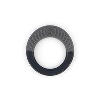 Twistshake Anneau de Dentition pour Bébé - 100% Silicone de Qualité Alimentaire - Doux et Durable - Essentiels du Nouveau-né - Sans BPA - Noir