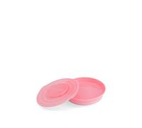 Assiette à gâteau Twistshake rose +6 mois 1pc