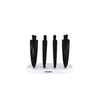 Twistshake Baby Bottle Dryer Rack for 8 Feeding Bottles | Drying Rack for Bottle Teat Accessories | Long-Arm Bottle Holder | BPA Free | White and Black