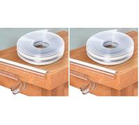 Twistshake Bandes de Protection des Bords pour Bébé - 2 Mètres | Protections d'angle Souples pour Enfants | Protections d'angle de Sécurité pour Meubles (Lot de 2)