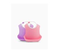 TwistShake Bavoirs Rose et Lilas 2uts