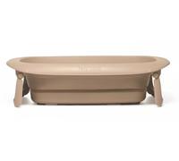 Twistshake Bébé Baignoire Set V2 | Baignoire pliable avec Berceau, Rince-Bébé et Jouets de Bain | Capacité 30 L | Sans BPA | 0-4 ans | Mocha