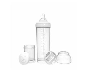 Twistshake Biberon Anticolico 330ml Blanc
