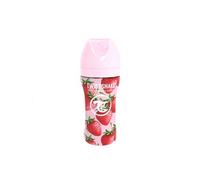 TwistShake Bouteille Anti-Colique En Acier Fraise 330ml 1 Unité