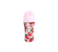 TwistShake Bouteille Anti-Colique En Acier Fraise 330ml 1ut