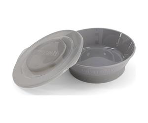 TwistShake Bowl avec Couvercle +6m Gris Pastel 1 Unité