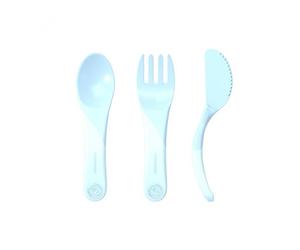 Twistshake Learning Cutlery +6 Months Blue Set