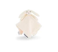 Twistshake Peluche avec Doudou Plat Carré Mouchoir en Polyester, Doudou et Peluches d’éveil et de Premier Age, Jouet Adorable pour Enfant avec Tissu Doux, Lapin, Cadeau Naissance, 19 x 12 cm