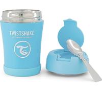 Twistshake Récipient isotherme 350 ml pour bébés et enfants - Cuillère incluse, Bleu