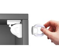 Twistshake Serrure à Clé Magnétique pour Bébé - Paquet de 4 | Pour Tiroirs de Placards | Conception Minimaliste