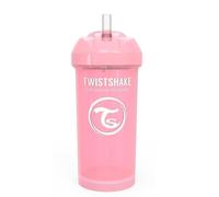 Twistshake Straw Cup rose 360ml