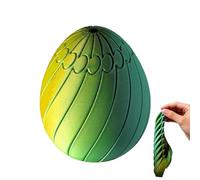 Twisty Fidget Egg - Jouet de puzzle rotatif anti-stress, dispositif sensoriel pascal | outil anti-stress multifonctionnel pour usage domestique, travail de bureau, attention en classe, voyage, viag