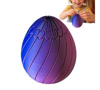 Twisty Fidget Egg - Jouet de puzzle rotatif anti-stress, dispositif sensoriel pascal | outil anti-stress multifonctionnel pour usage domestique, travail de bureau, attention en classe, voyage, viag