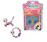Twisty Petz Lot de 2, Twistable. Portable et tendance. Pierres scintillantes qui se transforment d'un animal de compagnie en un bracelet et le dos en quelques tours simples! Comprend 2, 12 ans à