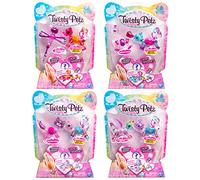 Twisty Petz - Pack de 3 - Bijoux pour enfants à collectionner Butterscotch Unicorn, Berry Tales Cheetah et animal surprise