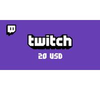 Twitch Gift Card 20 USD