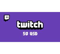 Twitch Gift Card 50 USD