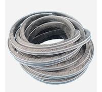 TWITTO Joint Brosse Porte Coulissante,Bande de Brosse Anti-poussière Convient pour L'isolation la Protection Contre Le Vent,Joint de Poils Artificiel Dense