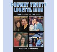 Twitty,Conway / Lynn,Loretta - Feelins / United Talent / Dynamic Duo / Honky Tonk Heroes [Compact Discs] Uk - Import