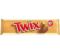 TWIX - Barres chocolat au lait, caramel et biscuits - 10 sachets de 50g - 500g