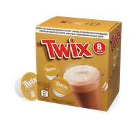 Twix | Chocolat chaud - 8 capsules pour Dolce Gusto