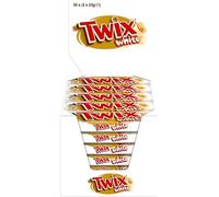 Twix Lot de 30 barres de chocolat blanc 46 g chacune - Fabrication britannique