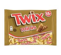 Twix Minis - chocolat au lait, caramel et biscuits - 333 g (x15)