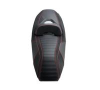 Twixral Housse de siège de Moto Coussin de Passager pour siège pour Avant et arrière, adapté à pour Honda pour Forza 350 Nss350 20-23(Rouge)