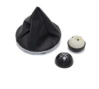 Twixral levier de vitesse Pommeau de levier de pour vitesse Sitck Head compatible avec pour Fiat 500 500C 2007-2018 5/6 pour remplacement de l'adaptateur de levier de pour vitesse(5 speed set)