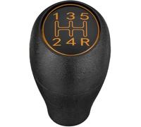 Twixral levier de vitesse Pommeau de levier pour vitesse manuel à 5 vitesses pour Peugeot 504 505 309 205 GTI CTI, poignée de levier pour vitesse en plastique(Jaune)