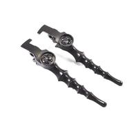 Twixral Leviers de frein de moto Accessoire pour moto : poignée de frein, levier d'embrayage et vérin hydraulique en forme de crâne