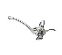 Twixral Leviers de frein de moto Levier de frein gauche pour scooter GY6 125 150cc pour Znen 150T-E Vintage BMS Heritage Retro M10 Rétroviseur pour trou