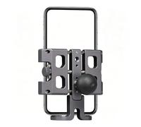 Twixral Panneau De Support Téléphone Portable pour Moto en Alliage D'aluminium, Anti-Vibration, Anti-secousse, Stable Support de Navigation GPS