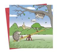 Twizler Carte humoristique avec hérissons - Carte vierge - Carte d’anniversaire - Carte d’humour - Carte de fête des mères - Carte de fête des pères - Carte de Saint-Valentin - Carte d’adolescen