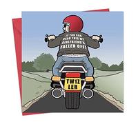 Twizler carte humoristique avec moto et Lost Girlfriend - carte vierge - carte d'anniversaire - Humour carte - Fête des Pères Card - carte de fête des mères - carte d'anniversaire