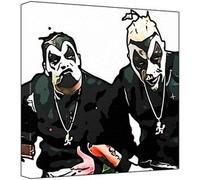 Twiztid - Pop Art Impression sur toile (Multicolore, fond blanc) 30 x 30 x 2,5 cm