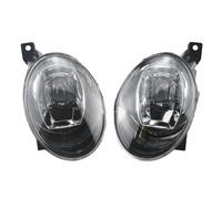TWMEU Auto Avant Antibrouillards Pour VW Pour Golf MK6 2009-2013 2 Pièces DRL Angel Eye Antibrouillard Voiture LED Lentille Feu Antibrouillard(Style A Yellow)