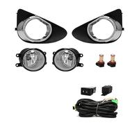 TWMEU Feux Brouillard Avant Pour Toyota Pour Yaris Hatchback DRL 2012-2014 Feux Antibrouillard À LED Jour Lumière Du Jour Blanc Jaune Étanche Relais Fils Véhicule Feux Brouillard(Led Yellow)