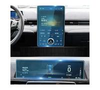 TWMEU Film Protection D'écran Navigation Pour Ford Pour Mustang Pour Mach-E 2021-2023 15,5 Pouces Voiture LCD Gps Navigation Verre Trempé Et Film Protecteur D'écran Tableau Bord(Dashboard and gps)