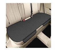TWMEU Housses Siège Voiture Coussin Siège Respirant Soie Glacée Antidérapant Et Résistant À l'usure Soie Glacée Couleur Unie Universelle avec La Plupart Housses Siège De Voiture(Black Rear Cushion)
