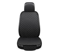TWMEU Housses Siège Voiture Housse De Protection Universelle pour Coussin De Siège Avant Arrière en Lin pour SUV Berline Hayon Camion Housses Siège De Voiture(Black with backrest)