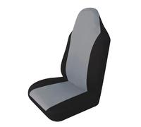 TWMEU Housses Siège Voiture Housse De Siège Auto Monobloc Housse De Siège Conducteur Housse en Maille Élastique Protection Intérieure De Siège Housses Siège De Voiture(Grey)