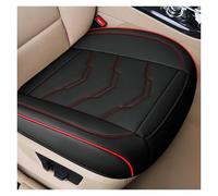 TWMEU Housses Siège Voiture Housse De Siège Auto Universelle en Cuir PU Protection pour Sièges Intérieurs Quatre Saisons Housses Siège De Voiture(1pc Front Black Red)