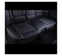 TWMEU Housses Siège Voiture Housse De Siège De Voiture Universelle en Cuir PU Antidérapante Imperméable Et Résistante À La Transpiration Housses Siège De Voiture(Rear White Line 1pc)