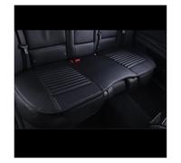 TWMEU Housses Siège Voiture Housse De Siège De Voiture Universelle en Cuir PU Antidérapante Imperméable Et Résistante À La Transpiration Housses Siège De Voiture(Rear Black Line 1pc)
