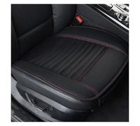 TWMEU Housses Siège Voiture Housse De Siège De Voiture Universelle en Cuir PU Antidérapante Imperméable Et Résistante À La Transpiration Housses Siège De Voiture(Front Red Line 1pc)