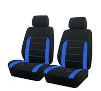 TWMEU Housses Siège Voiture Universelles Adaptées À La Plupart des Voitures SUV Camionnettes Housses De Siège Intérieures pour Ensemble Complet Housses Siège De Voiture(Blue 2 Seat)