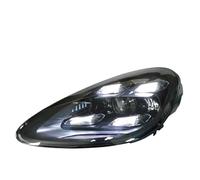 TWMEU Lot Phares Pour Cayenne 958 2011 2012 2013 2014 Phares DRL Clignotants Feux De Route Ange Oeil Lampe Frontale Pleine Lumière LED(Left hand drive)